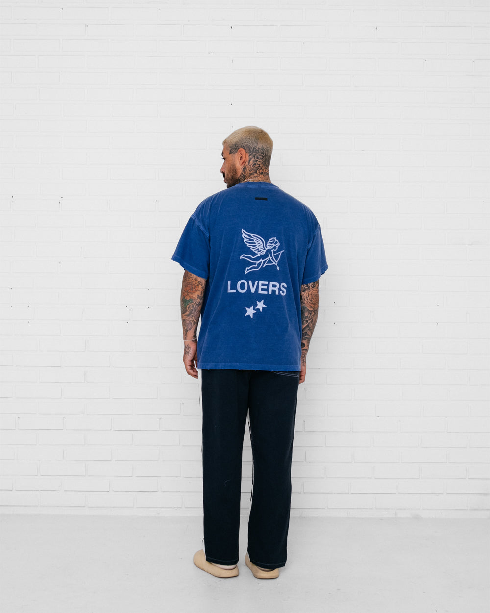 Washed Tee Blue