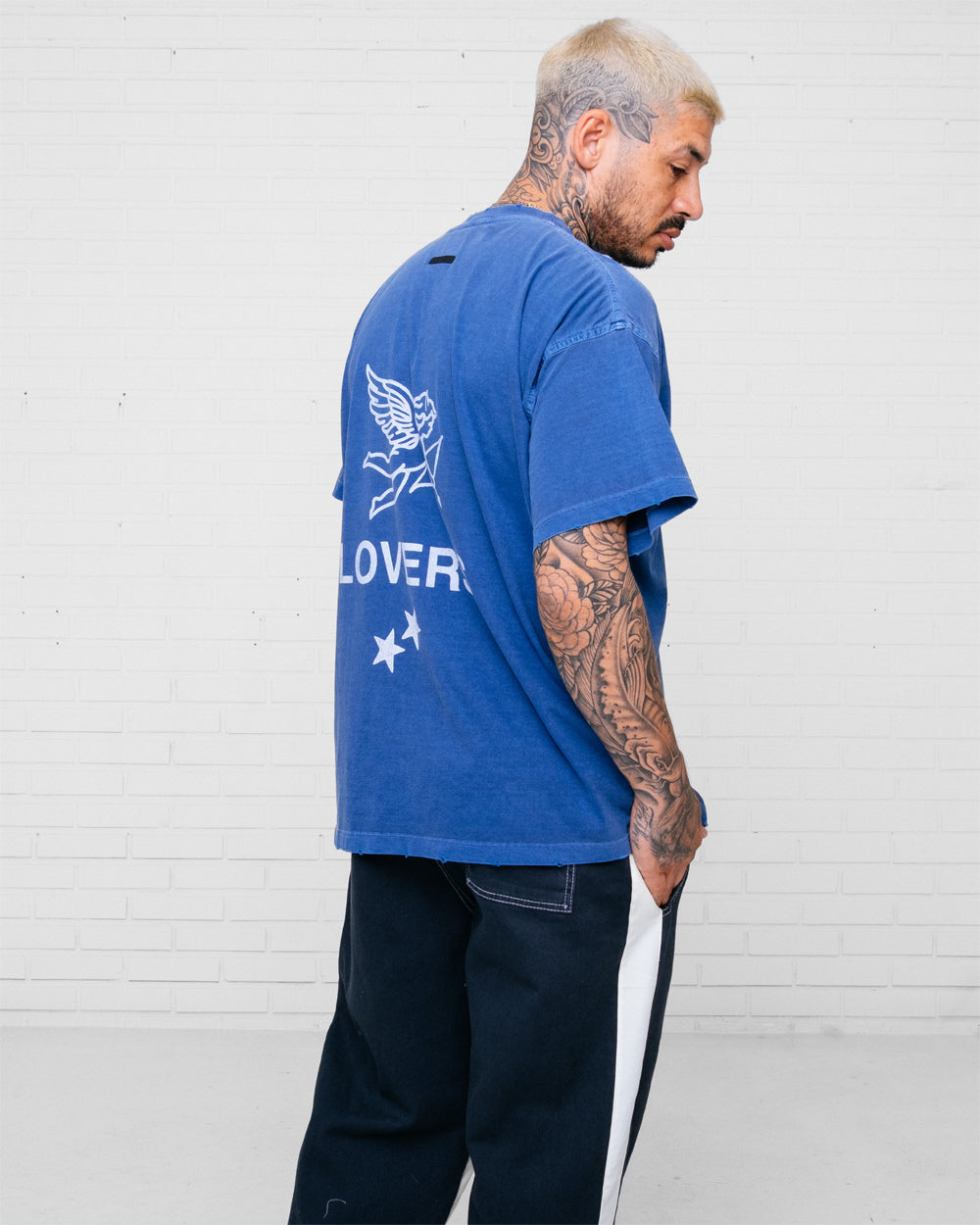 Washed Tee Blue