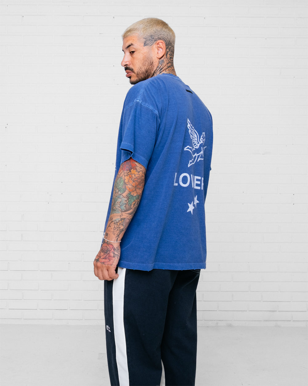 Washed Tee Blue