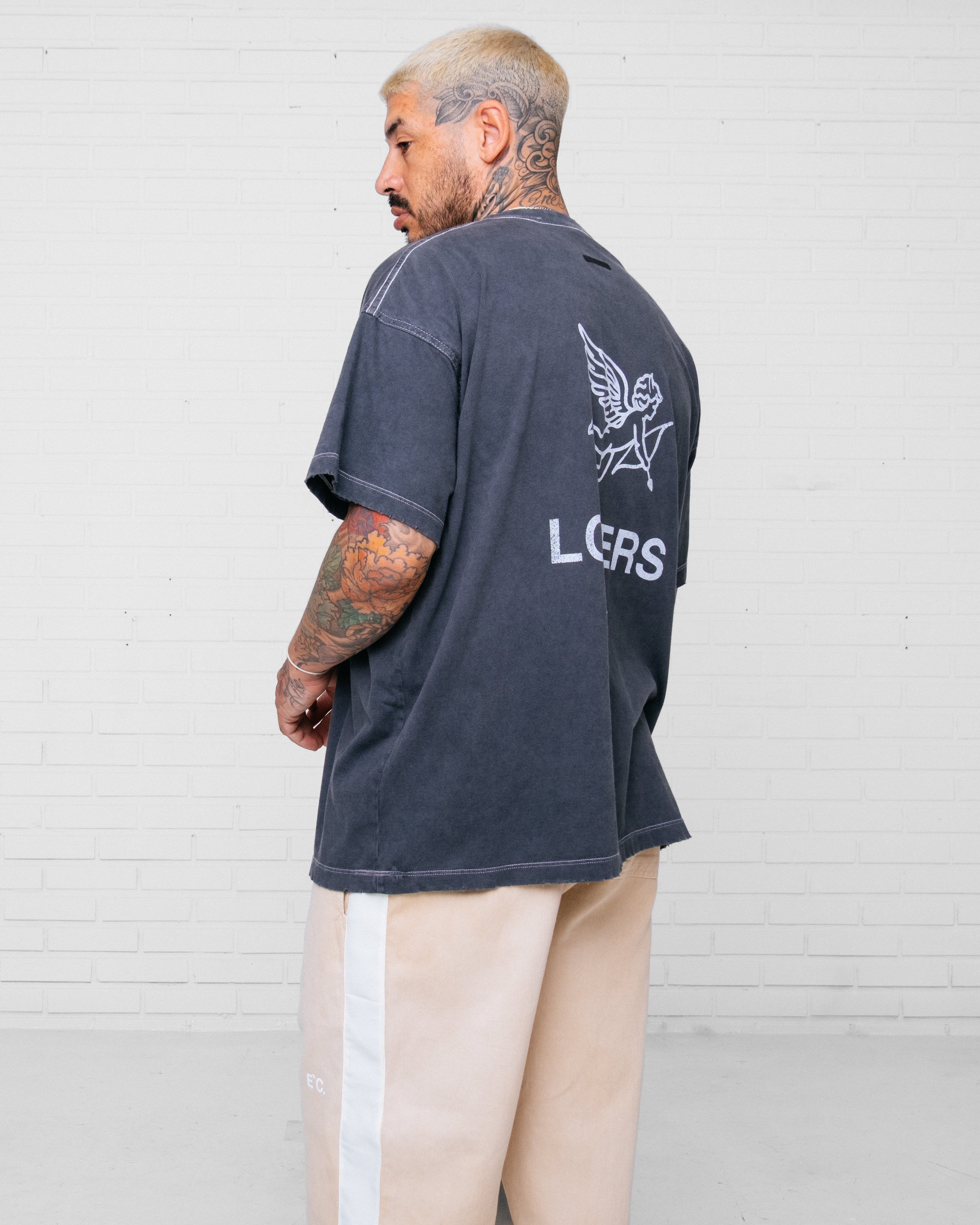 Washed Tee Grey
