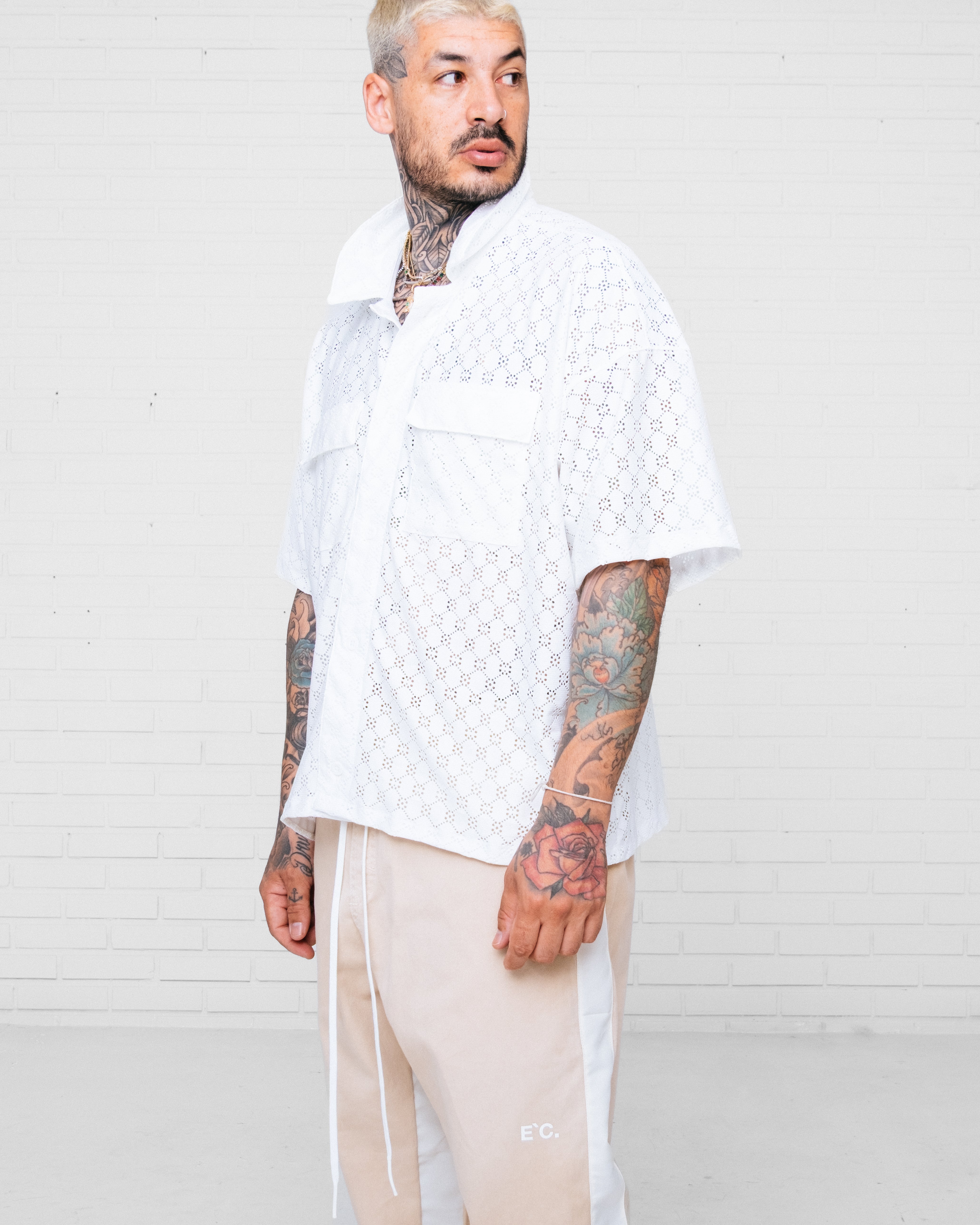 Button Shirt Off White