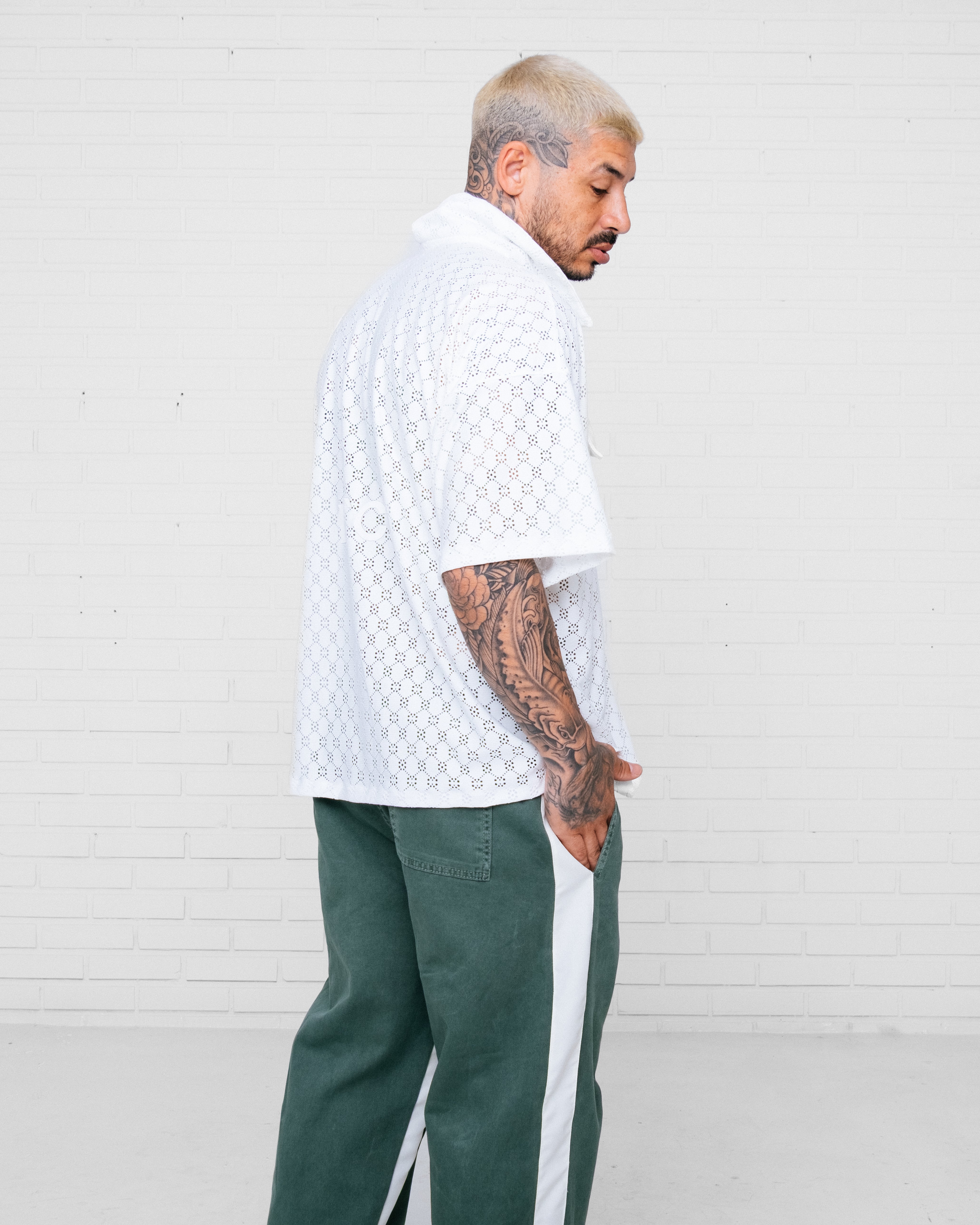 Button Shirt Off White