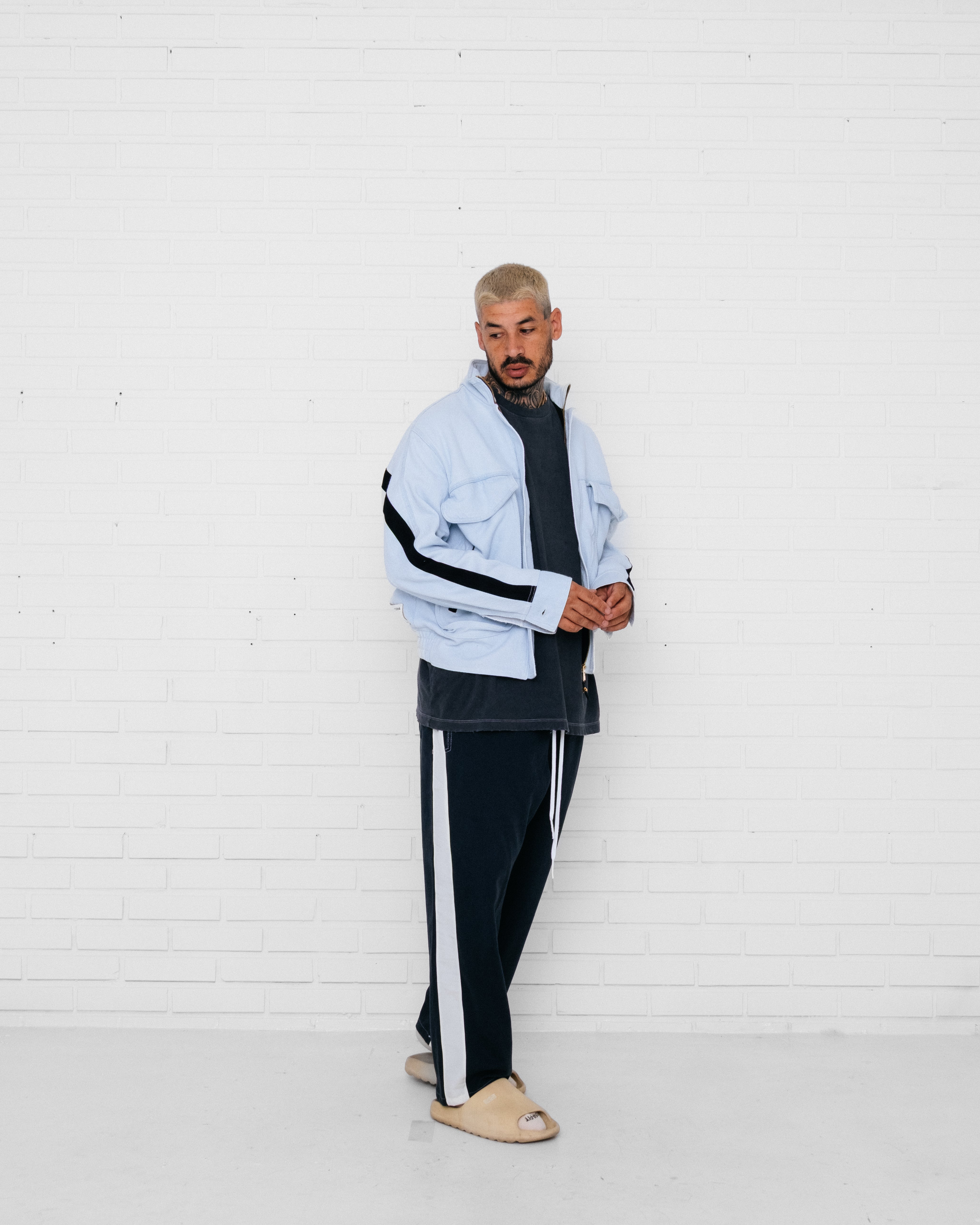 Twill Pants Black