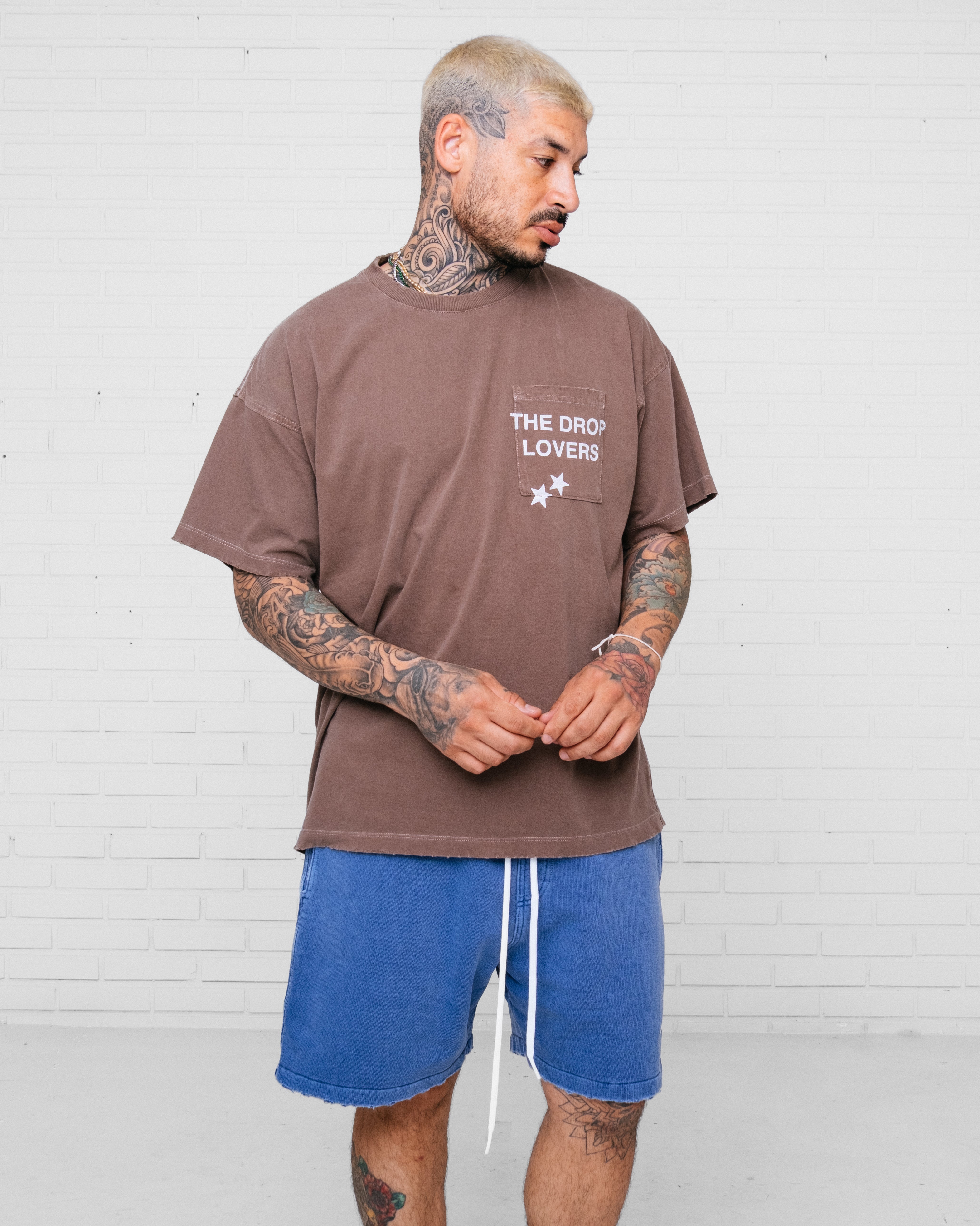 Standard Shorts Washed Blue