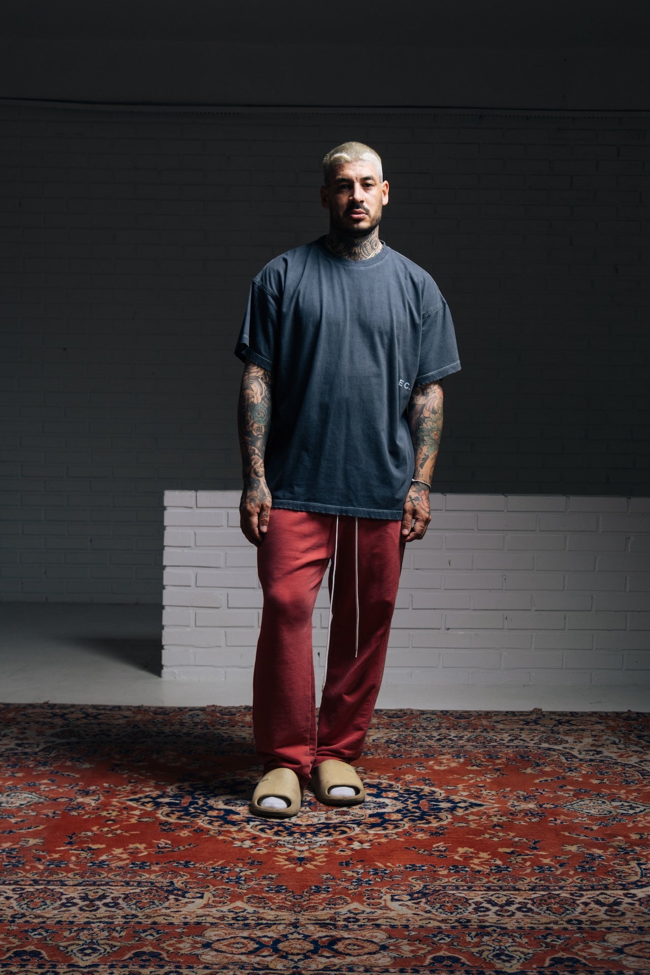Standard Sweatpants Washed Red