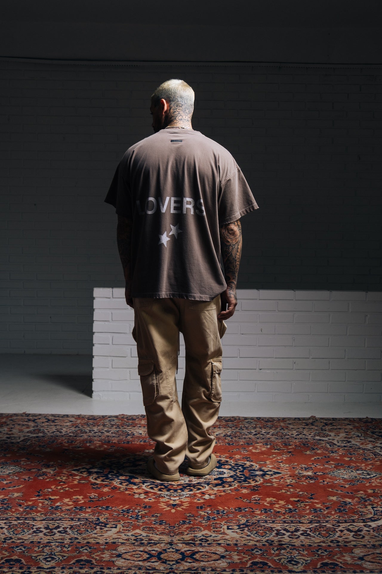 Washed Tee Brown