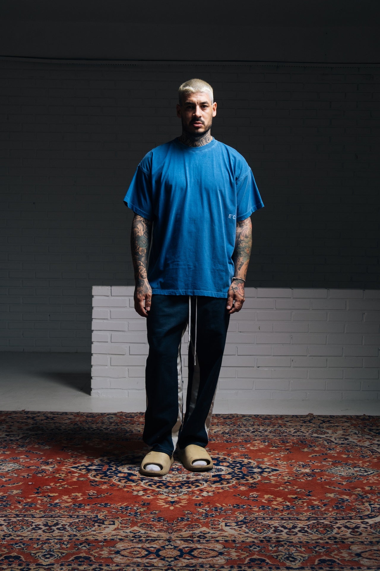 Washed Tee Blue