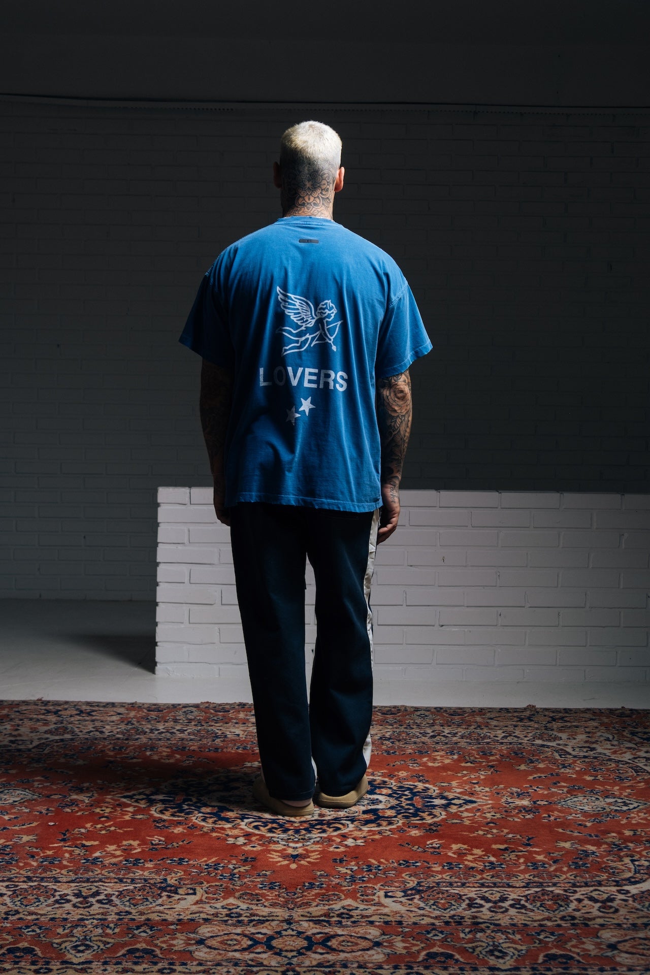 Washed Tee Blue