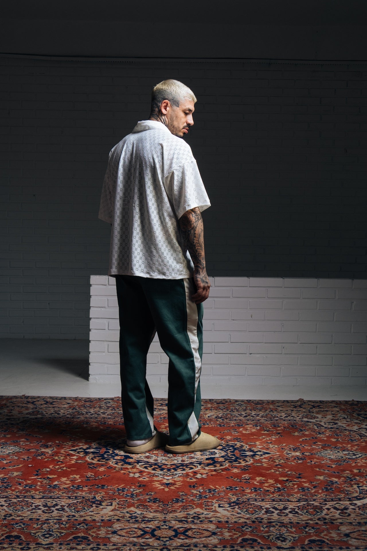 Twill Pants Green