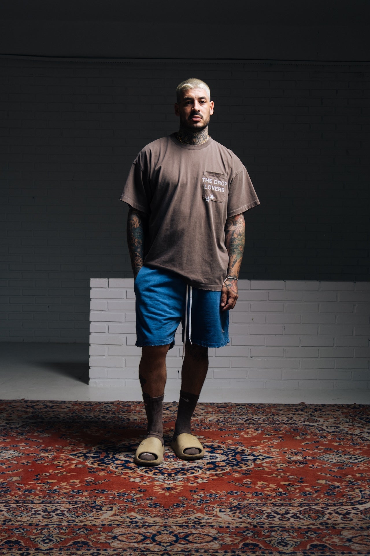 Standard Shorts Washed Blue