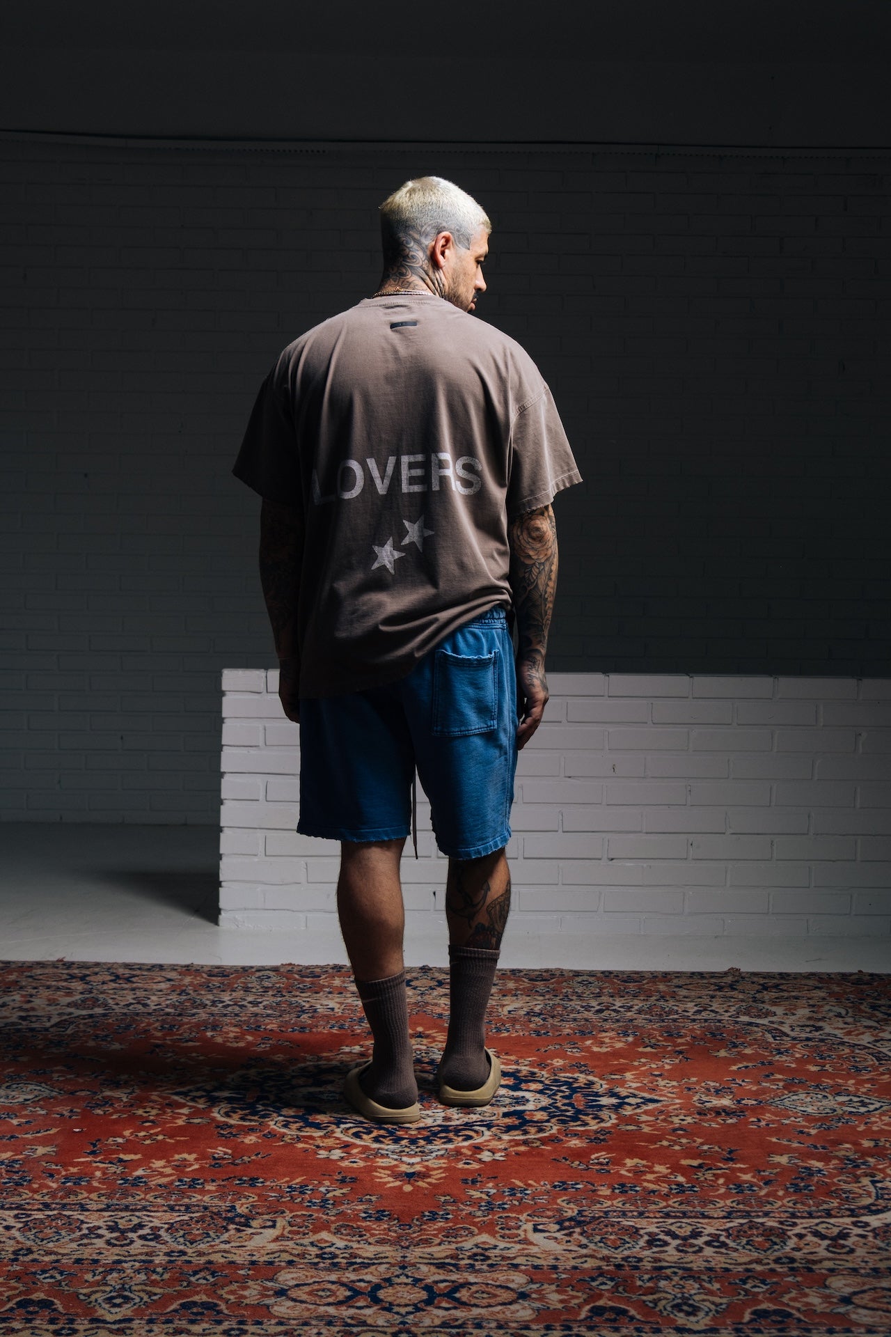 Standard Shorts Washed Blue