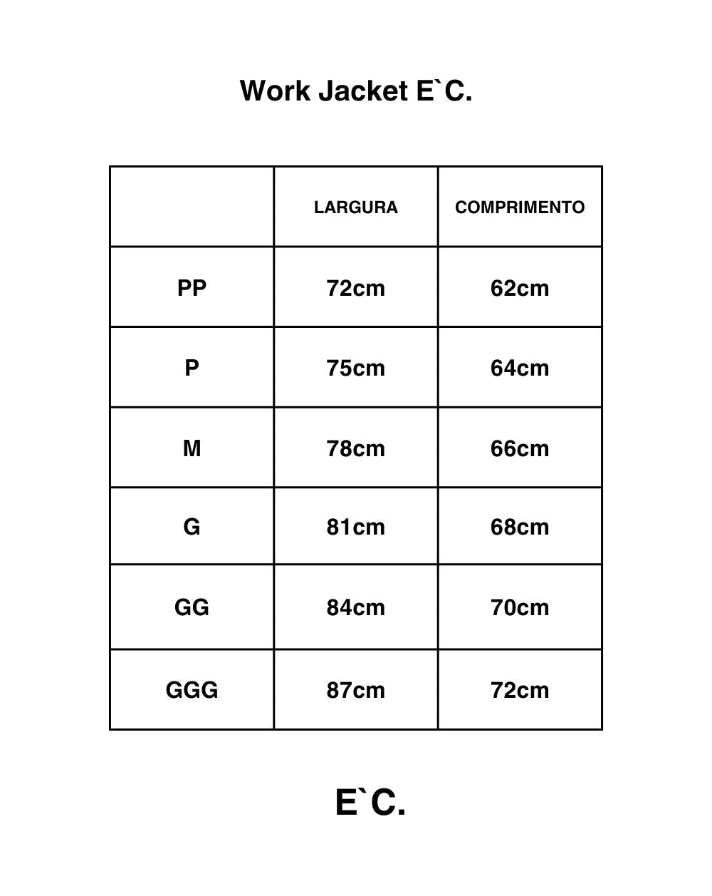 Jaqueta de Sarja E`C. - Off White