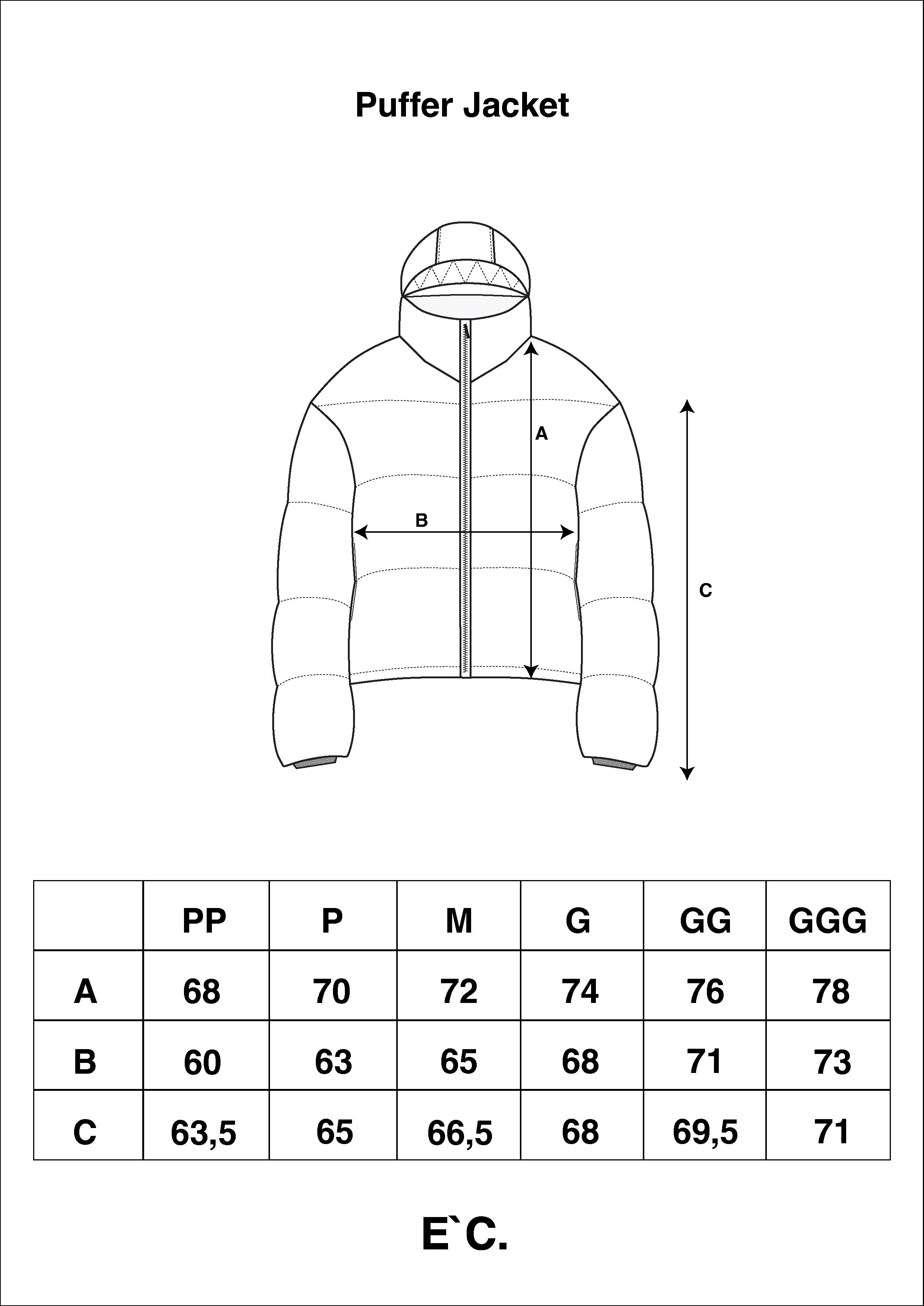 Secret Puffer Jacket Black