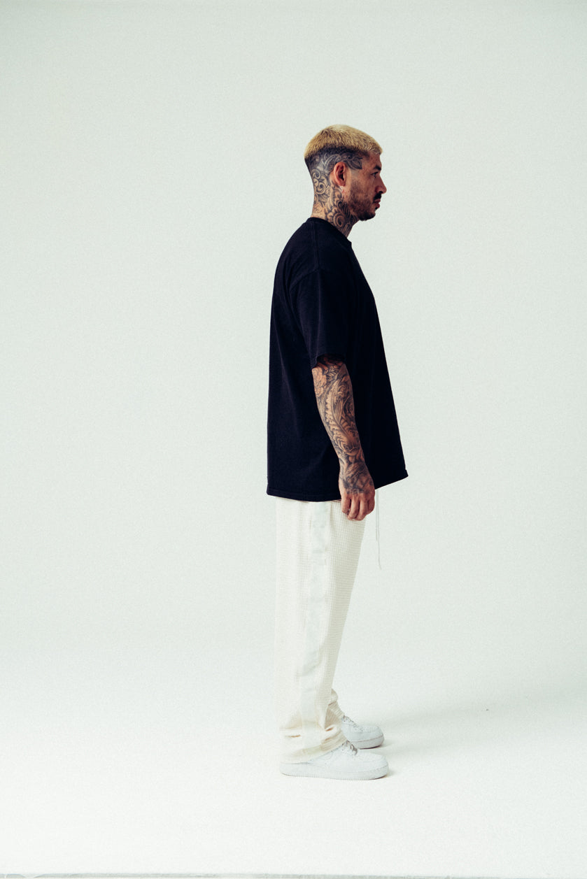 Waffle Pants Off White