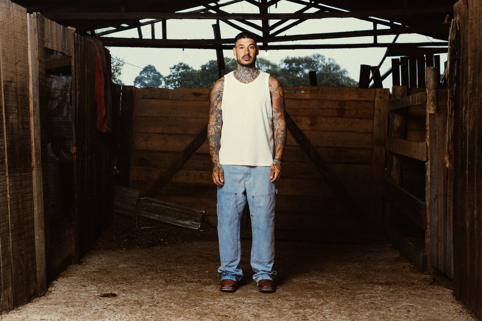 Rode`o Tank E`C. Off white
