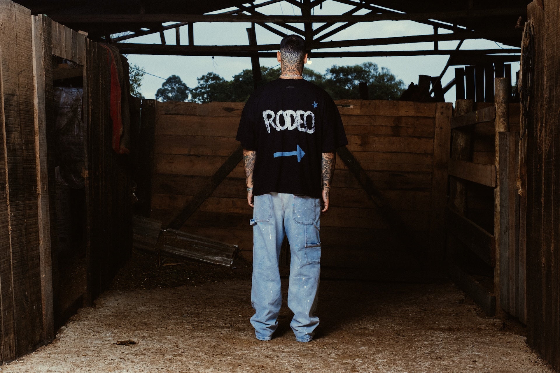 Tee Rode`o E`C. Off Black