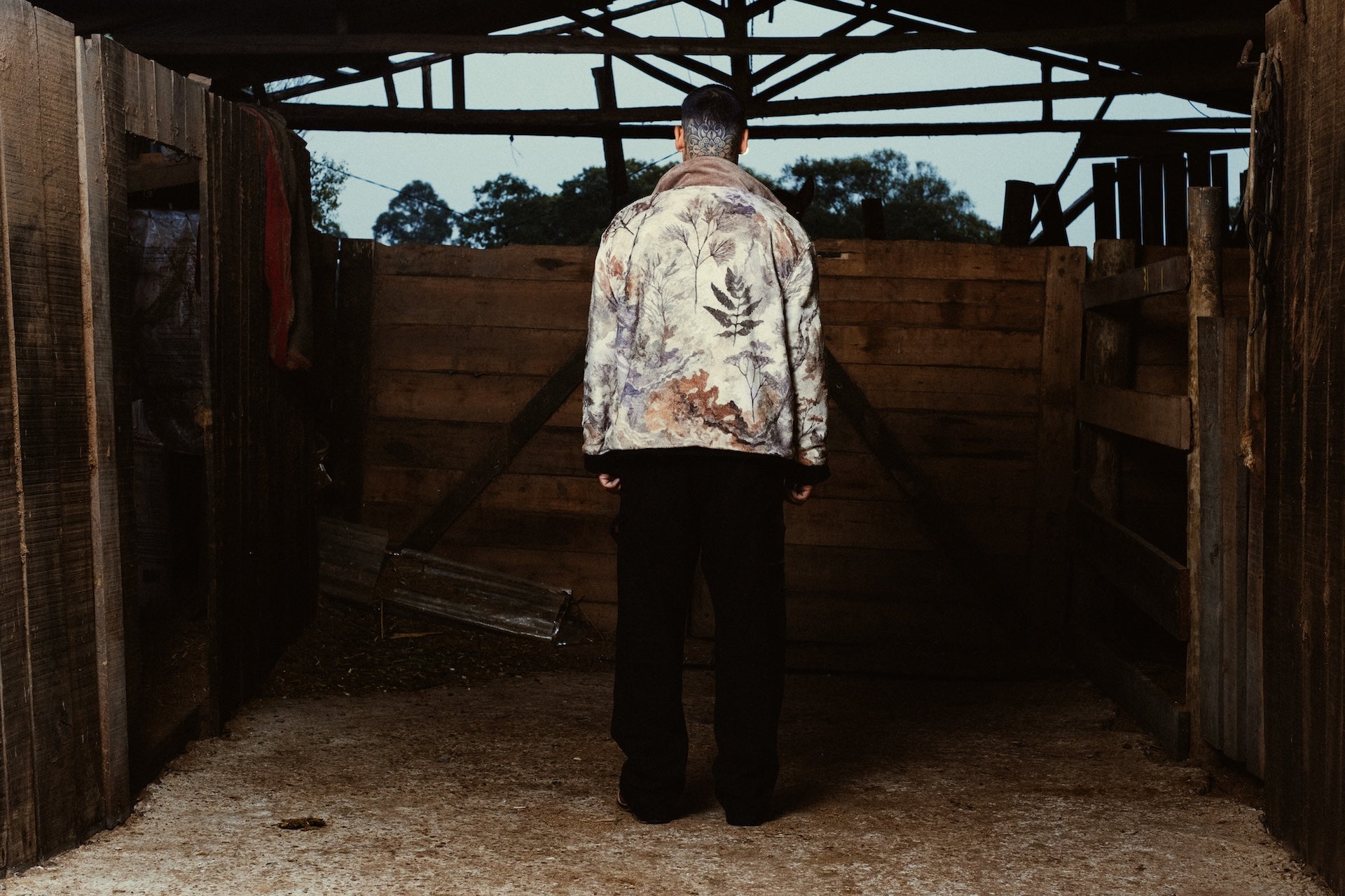 Double Face Jacket Cowboys E`C. Black