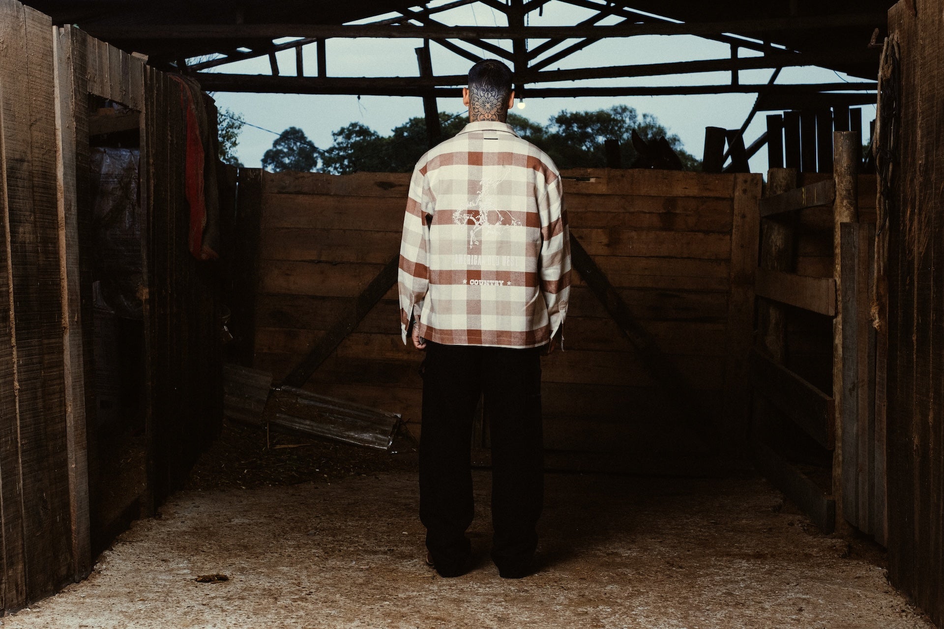 Overshirt Cowboys E`C. Camel