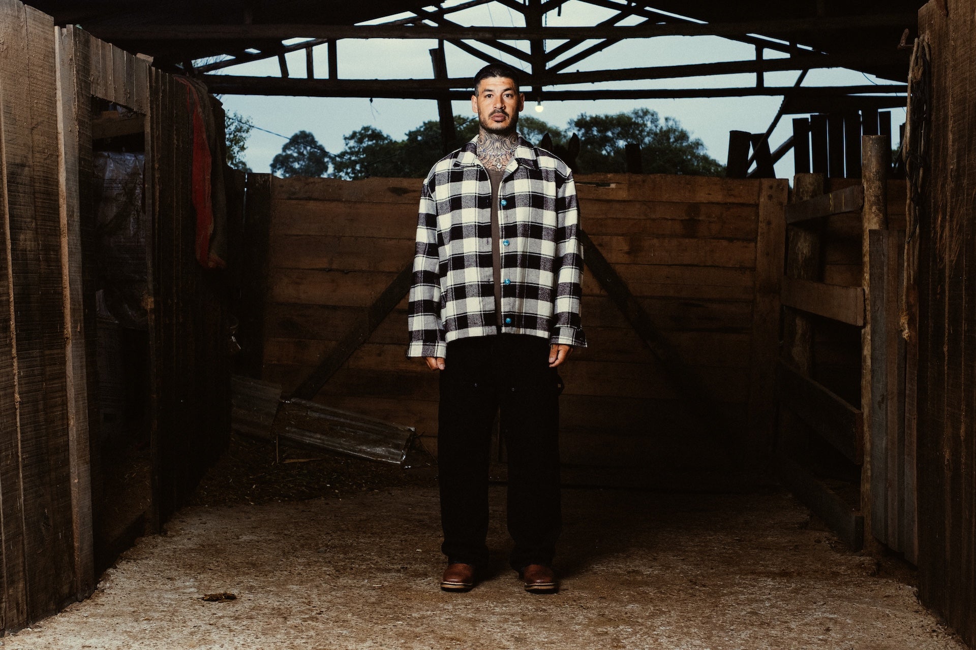 Overshirt Cowboys E`C. Black