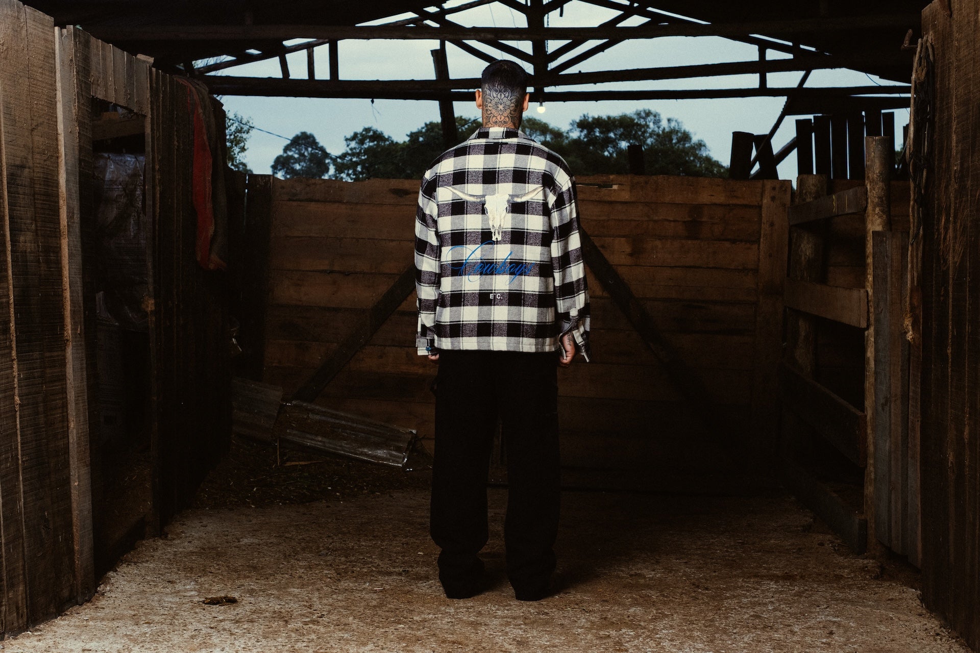 Overshirt Cowboys E`C. Black