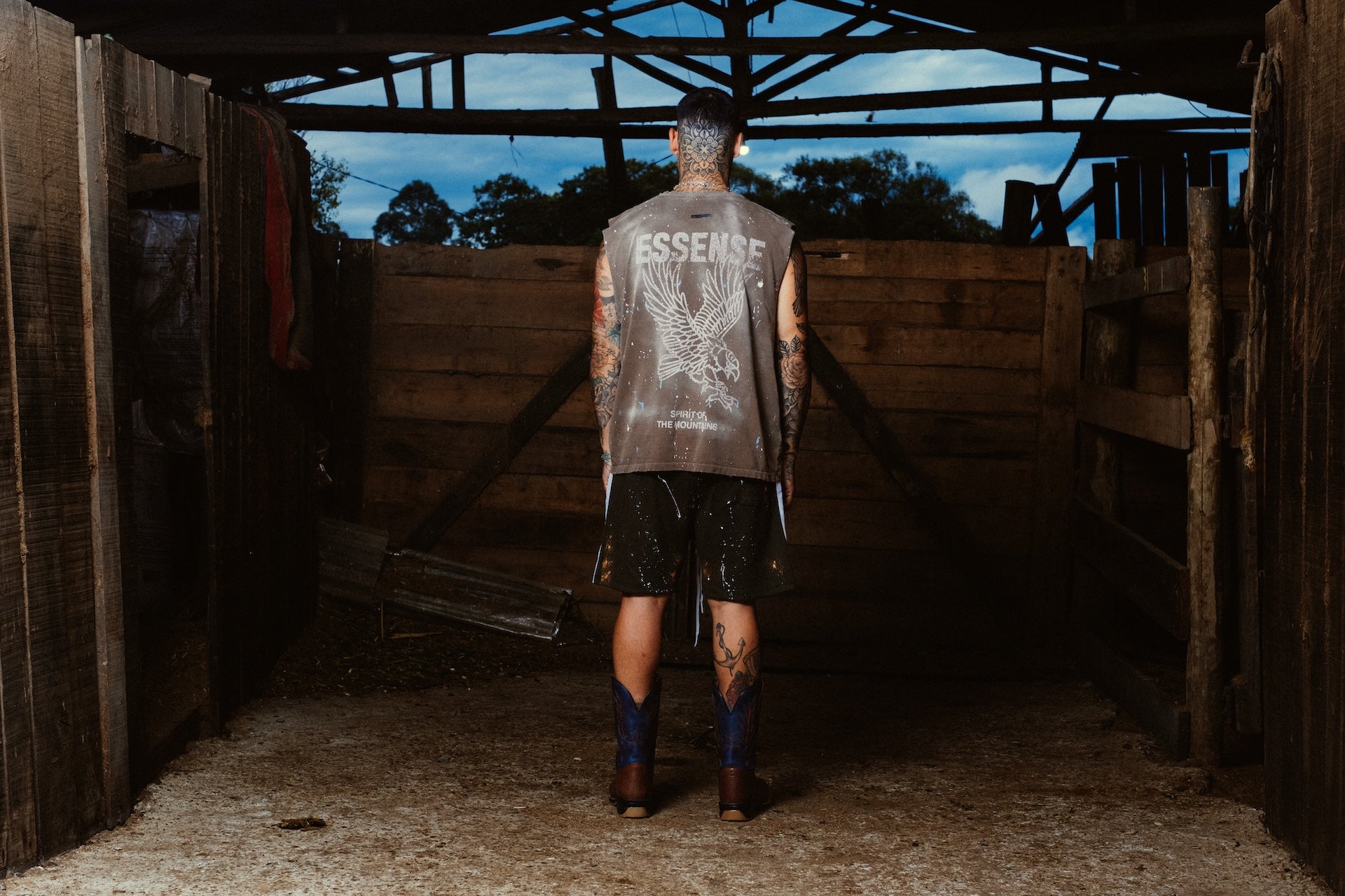 Destroyed Muscle Tank E`C. Brown