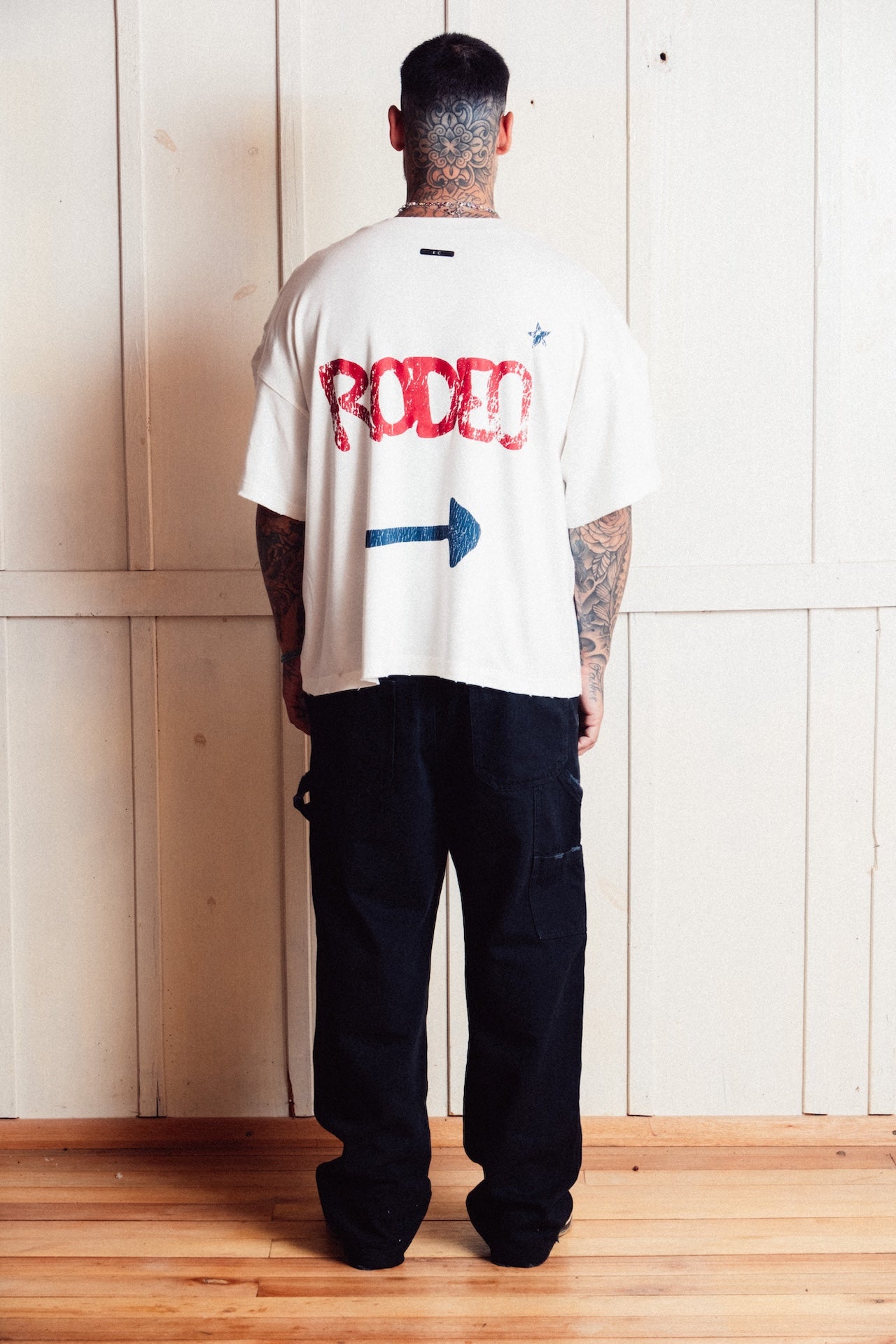 Tee Rode`o E`C. Off White