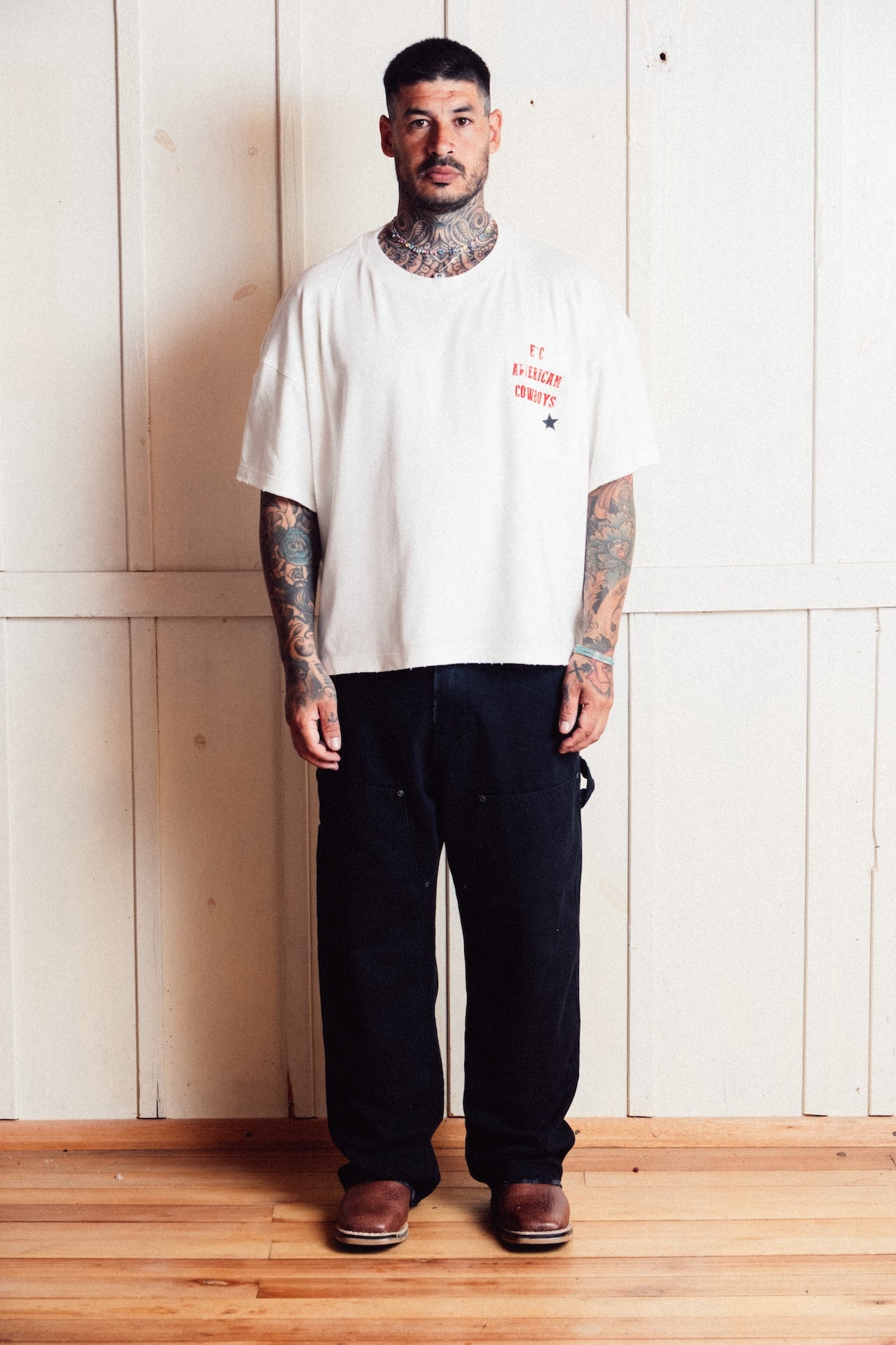 Tee Old West E`C. Off White