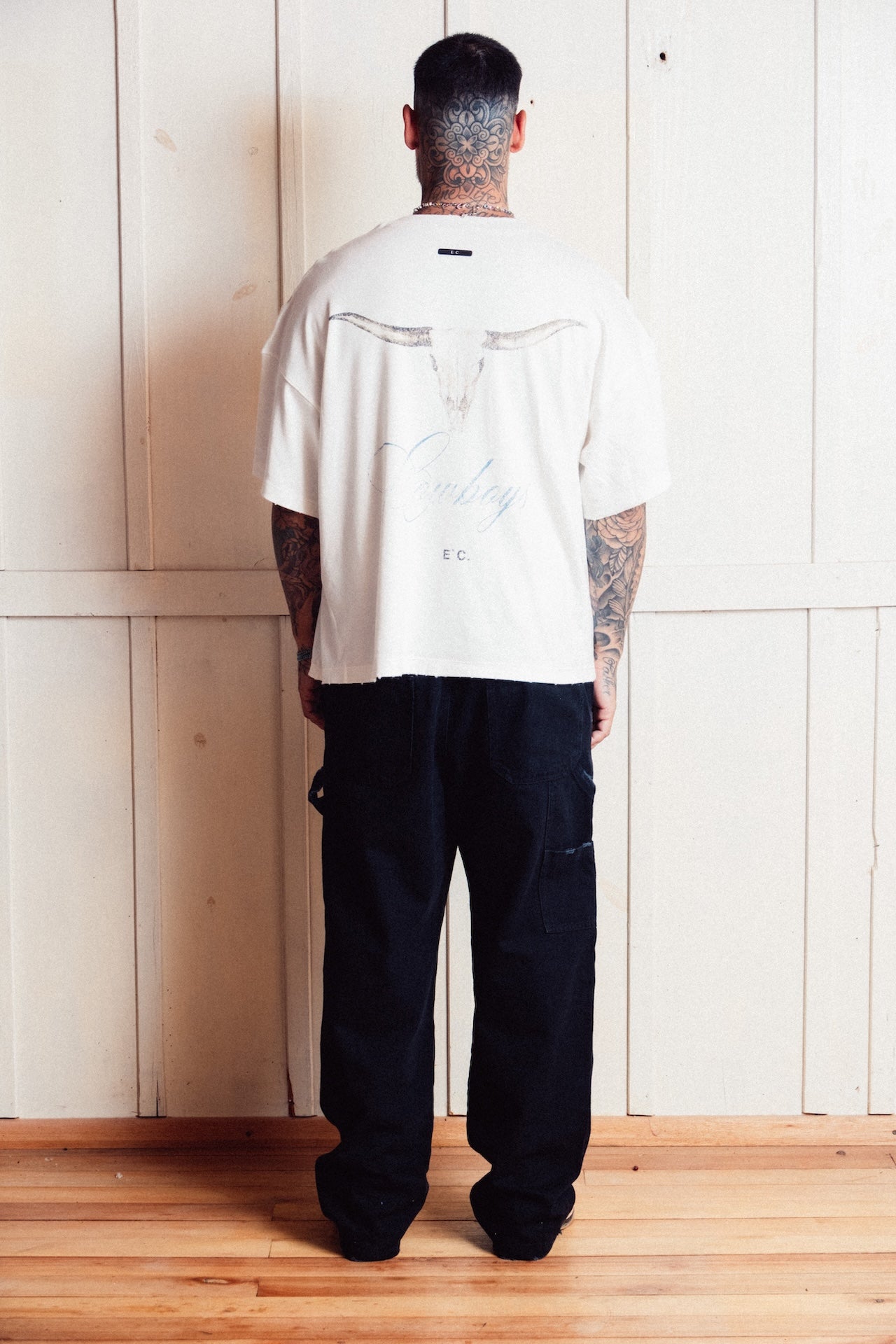 Tee Cowboys E`C. Off White