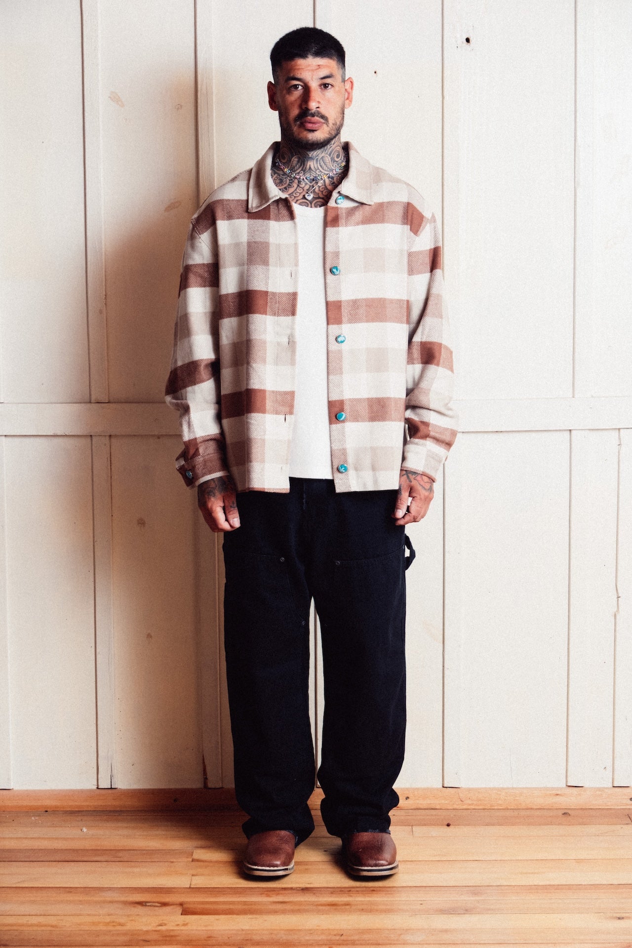 Overshirt Cowboys E`C. Camel