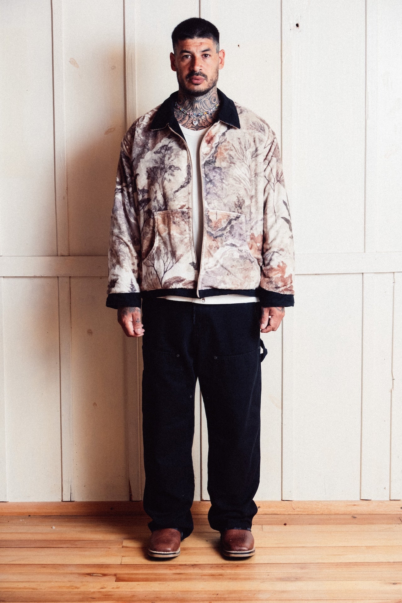 Double Face Jacket Cowboys E`C. Black