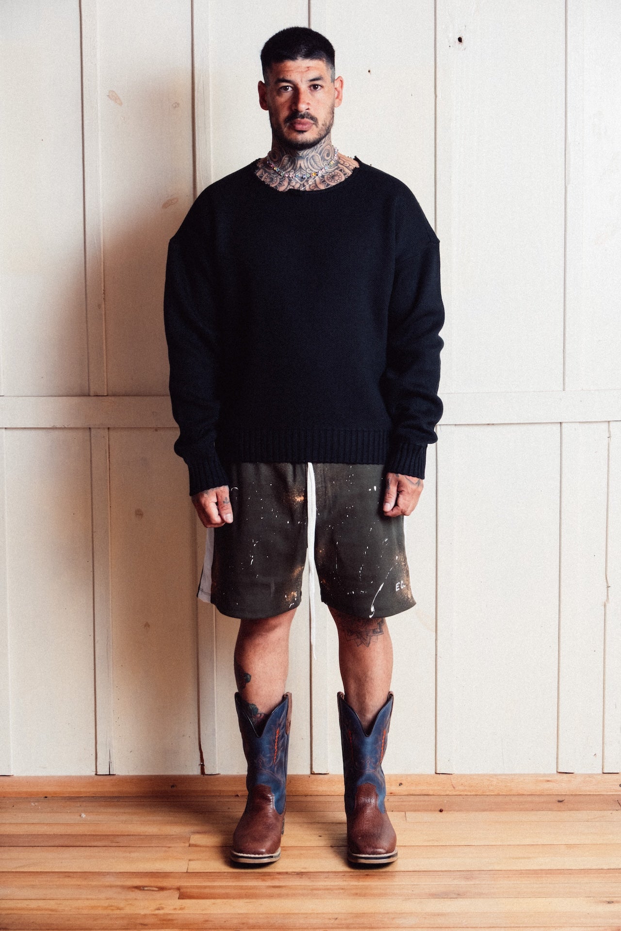 Knit Cowboys E`C. Black