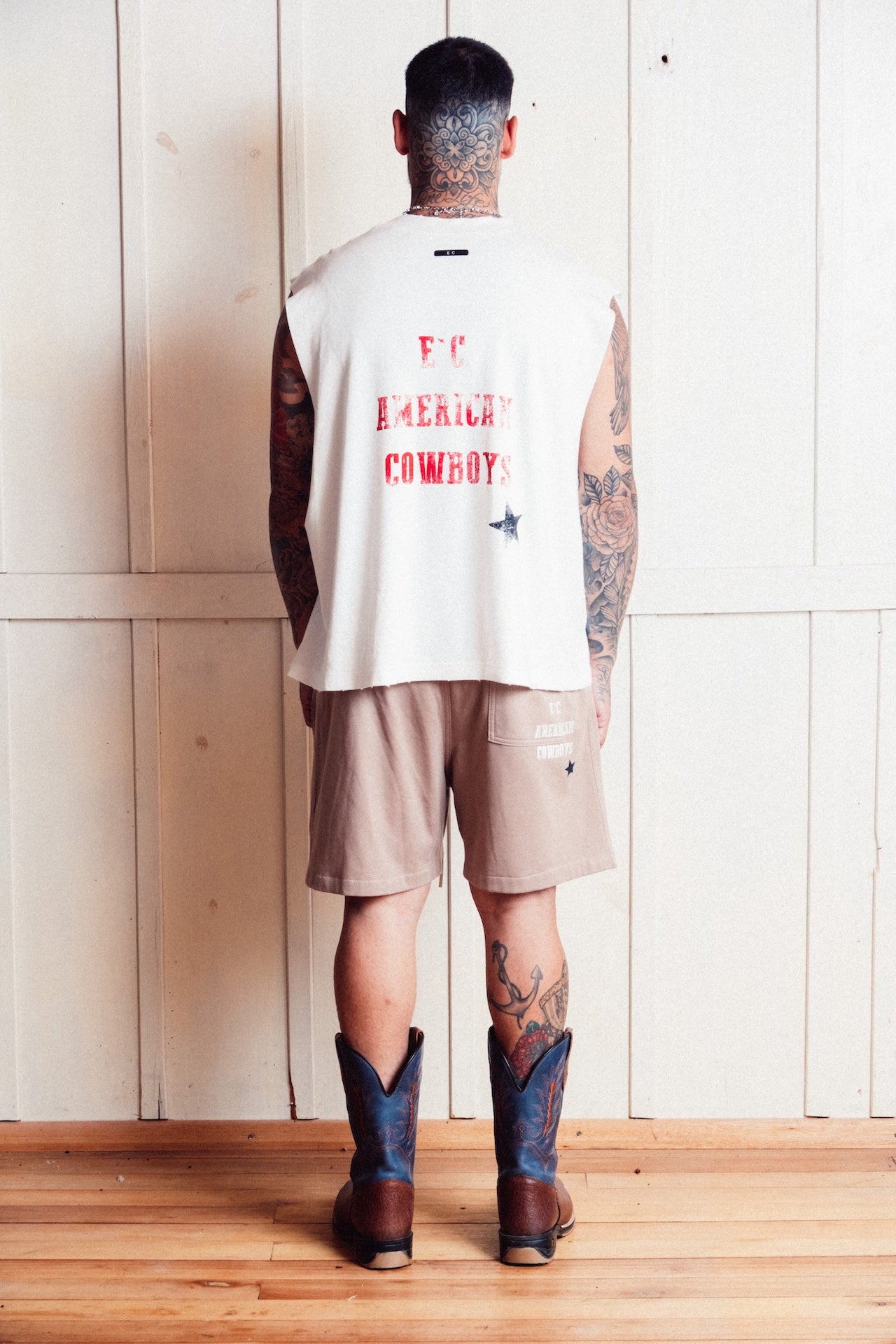 Terry Shorts E`C. Camel