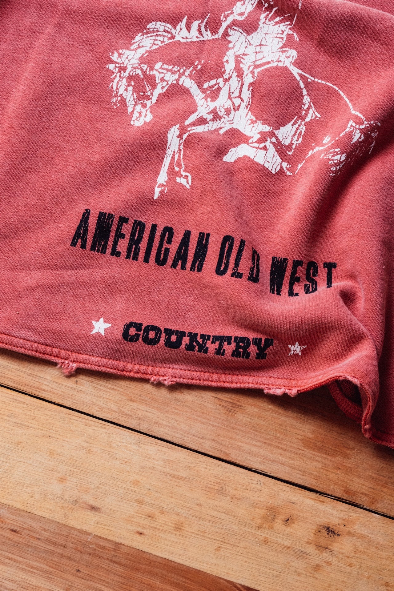 Crewneck Rode`o E`C. Red