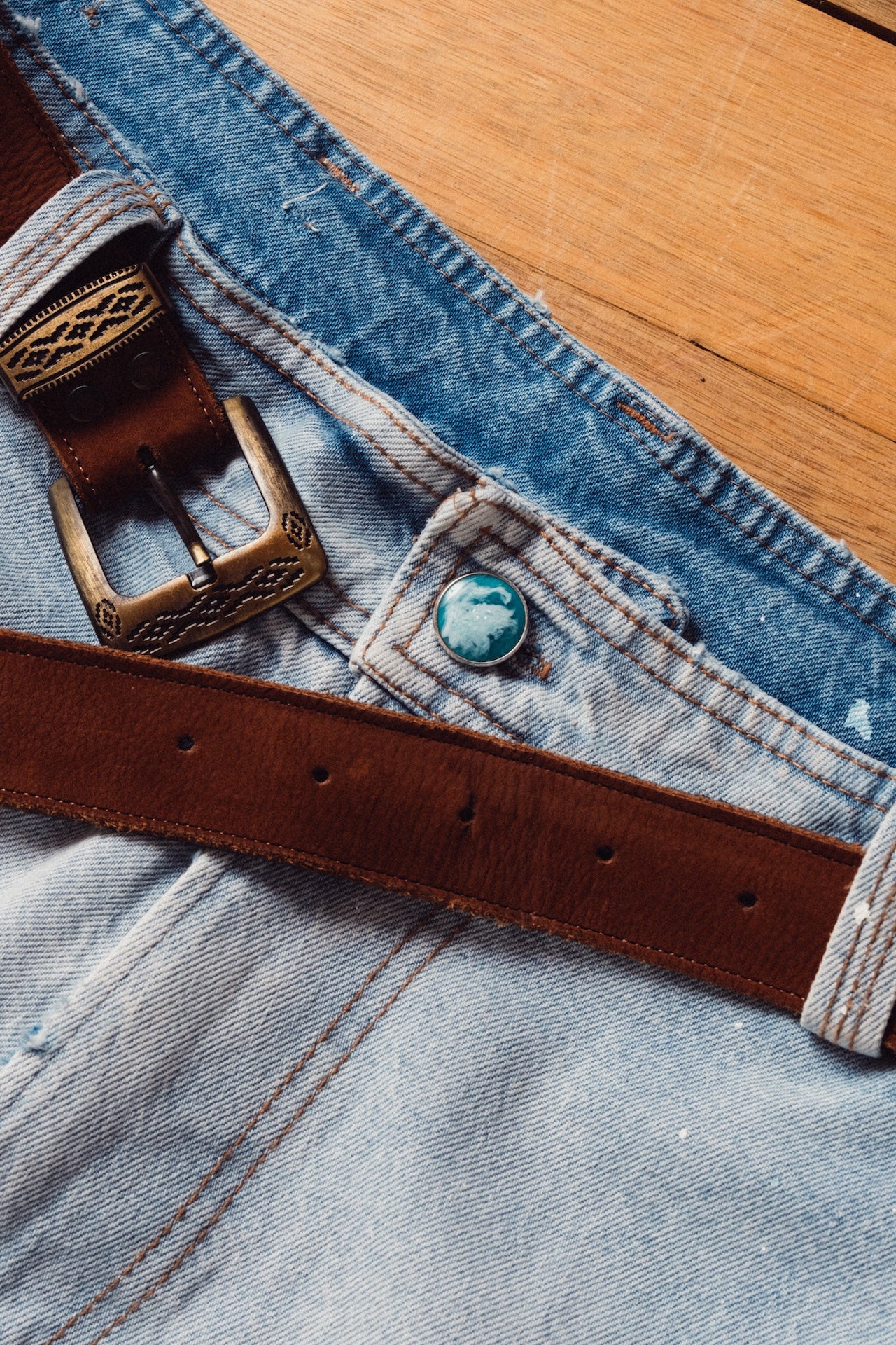 Carpenter Work Pants Blue