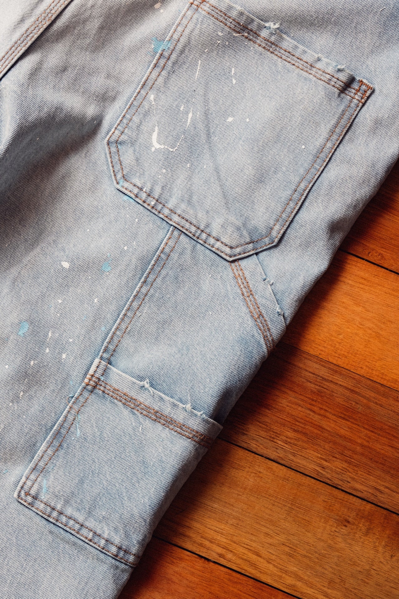 Carpenter Work Pants Blue
