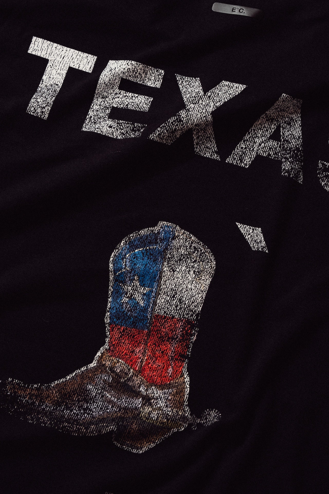 Tee Texas` Boots E`C. Black