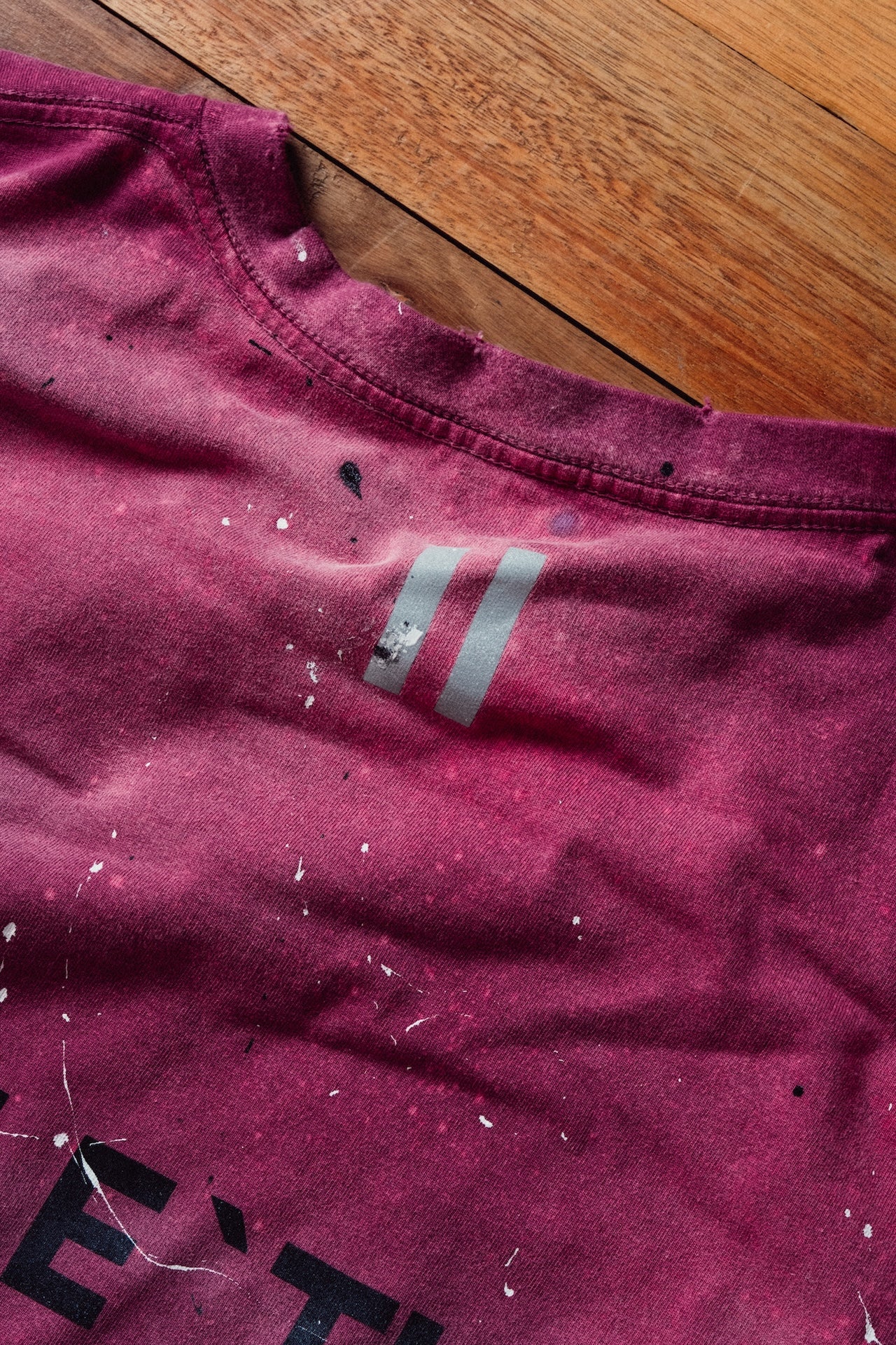 Destroyed Muscle Tank E`C. Pink