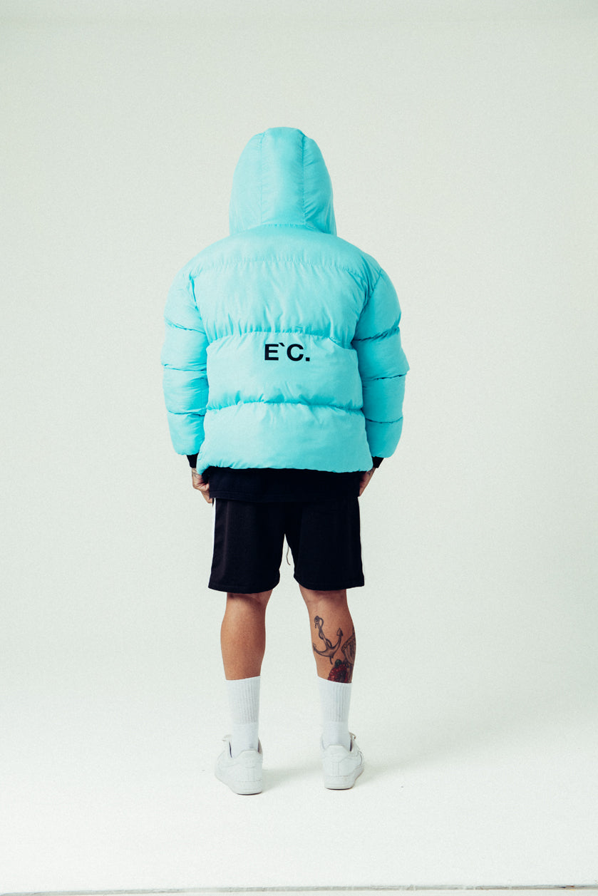 Secret Puffer Jacket Blue