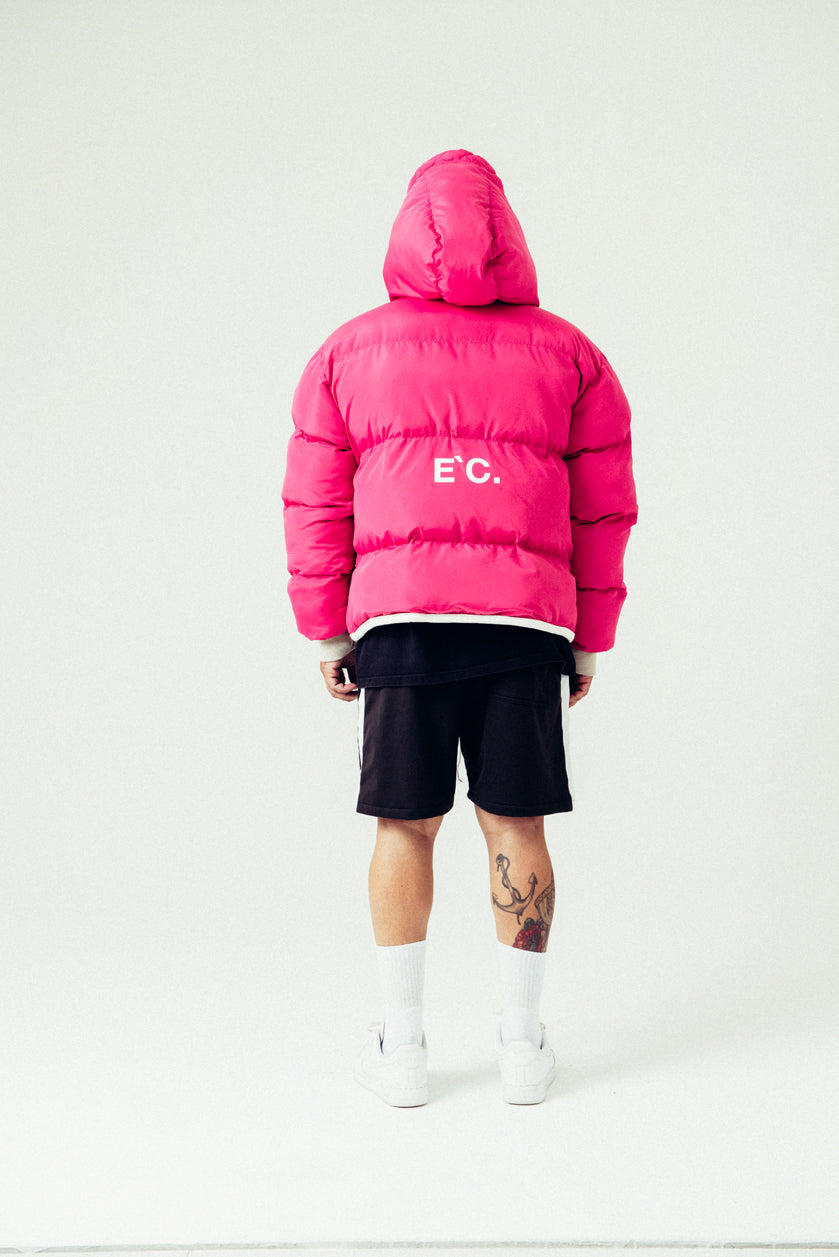 Secret Puffer Jacket Pink