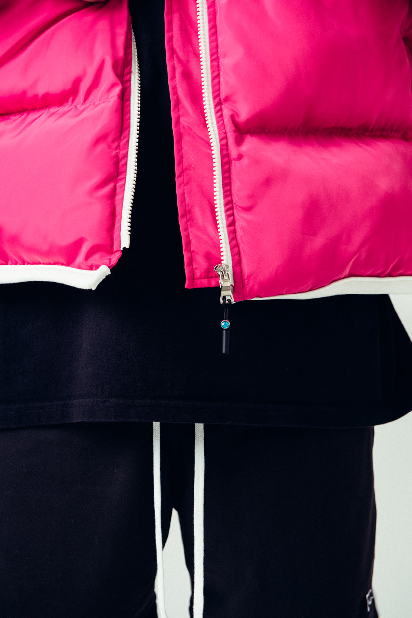 Secret Puffer Jacket Pink