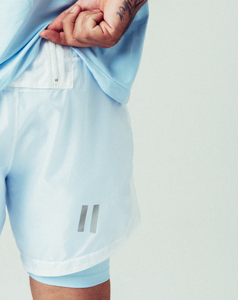 A`S. Shorts White