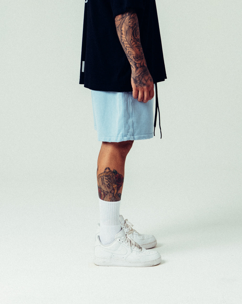 A`S. Sweatshorts Sky Blue