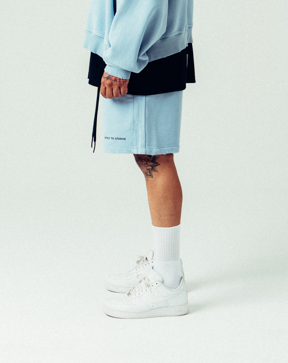 A`S. Sweatshorts Sky Blue