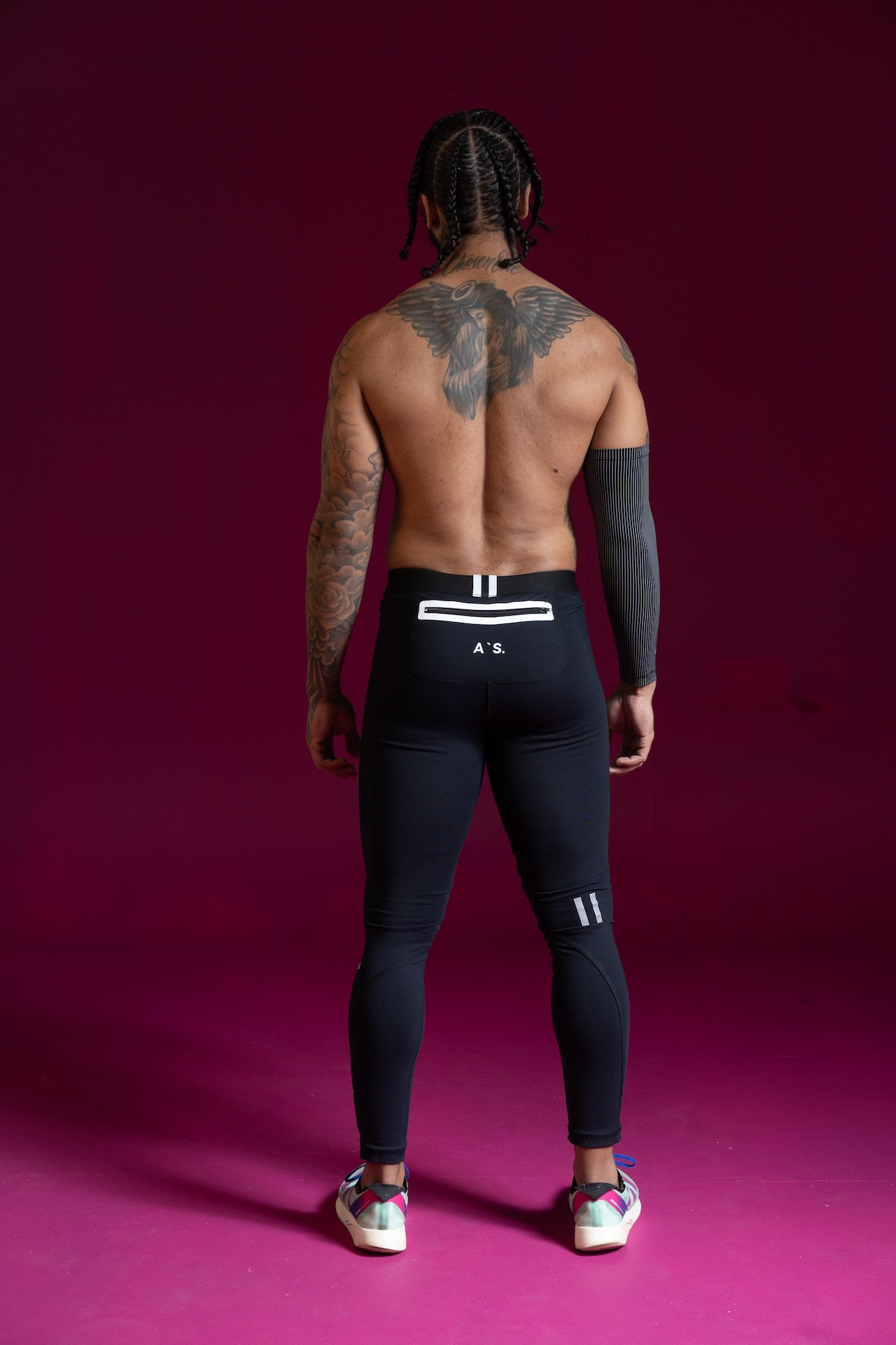 Calça Legging Athle`tic. - Preta