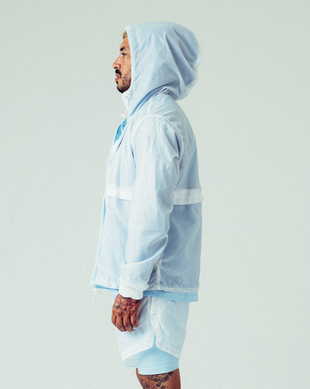 A`S. Windproof White